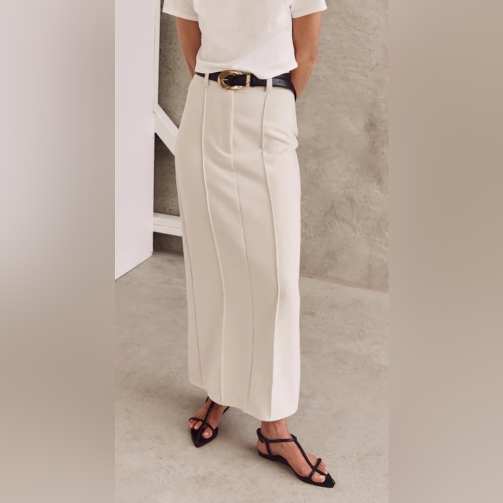 Dissh Rowan Bone Midi Skirt Size 4 and 6 available